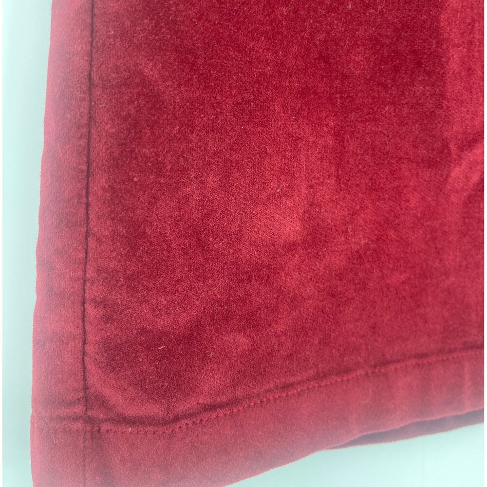 Mossimo Y2K Burgundy Faux Suede Mini Skirt Sz 2 Studs Rocker Grunge Indie Sleaze - Picture 4 of 9
